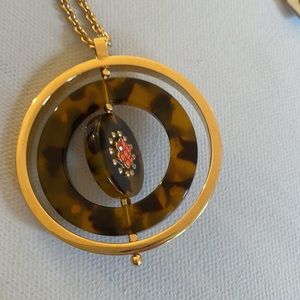 KATE SPADE - TORTOISE SHELL NECKLACE